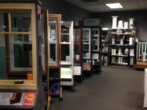 A window store with many different types of windows.